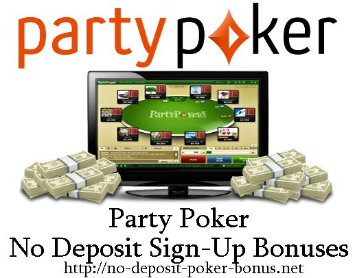 party poker no deposit sign up bonuses intro picture